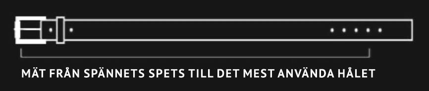 Läderbälte Bundle Herr