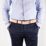 Erik läderbälte natur fram