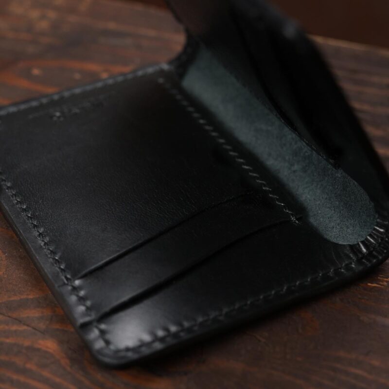 Nr. 62 läderplånbok dark edition-inside-pockets