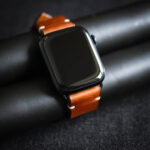 Personligt Läderarmband till Apple Watch Brun