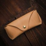 Classic Leather Sunglasses Case Natural