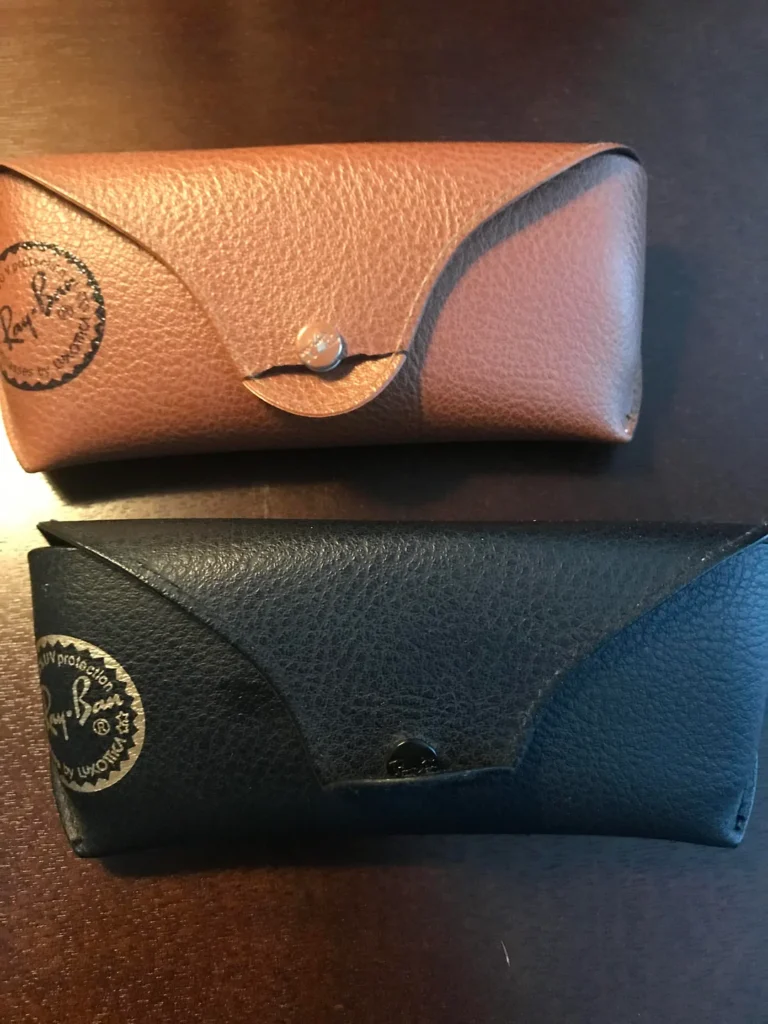 Leather Sunglasses Case & Companion Duo