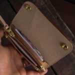 Trucker wallet short natural in hand