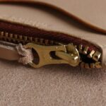 Trucker wallet short natural ykk zippers