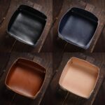Matching Leather Catchall Valet Tray