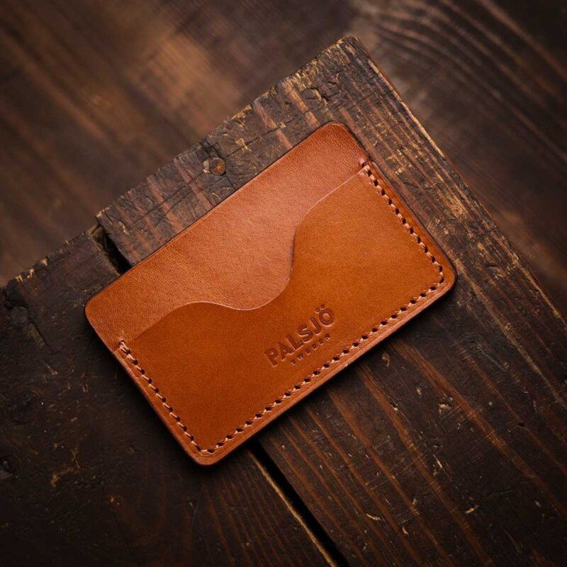 Minimalist Leather Wallet Brown