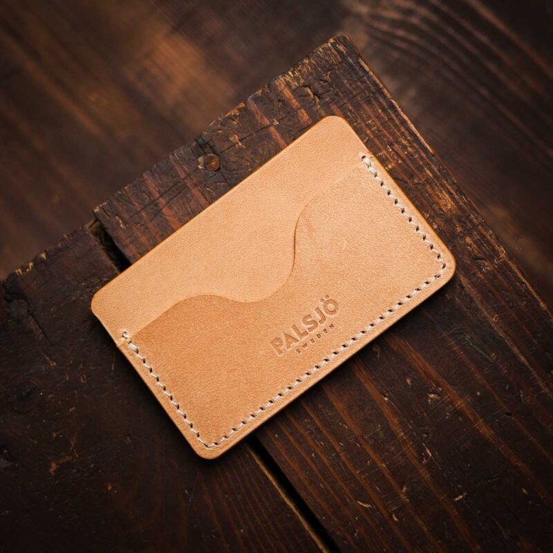 Minimalist Leather Wallet Natural